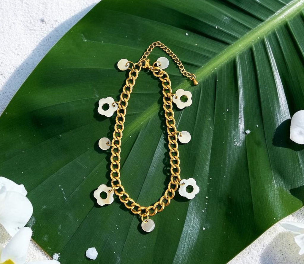 Bracelets de cheville breloques✨