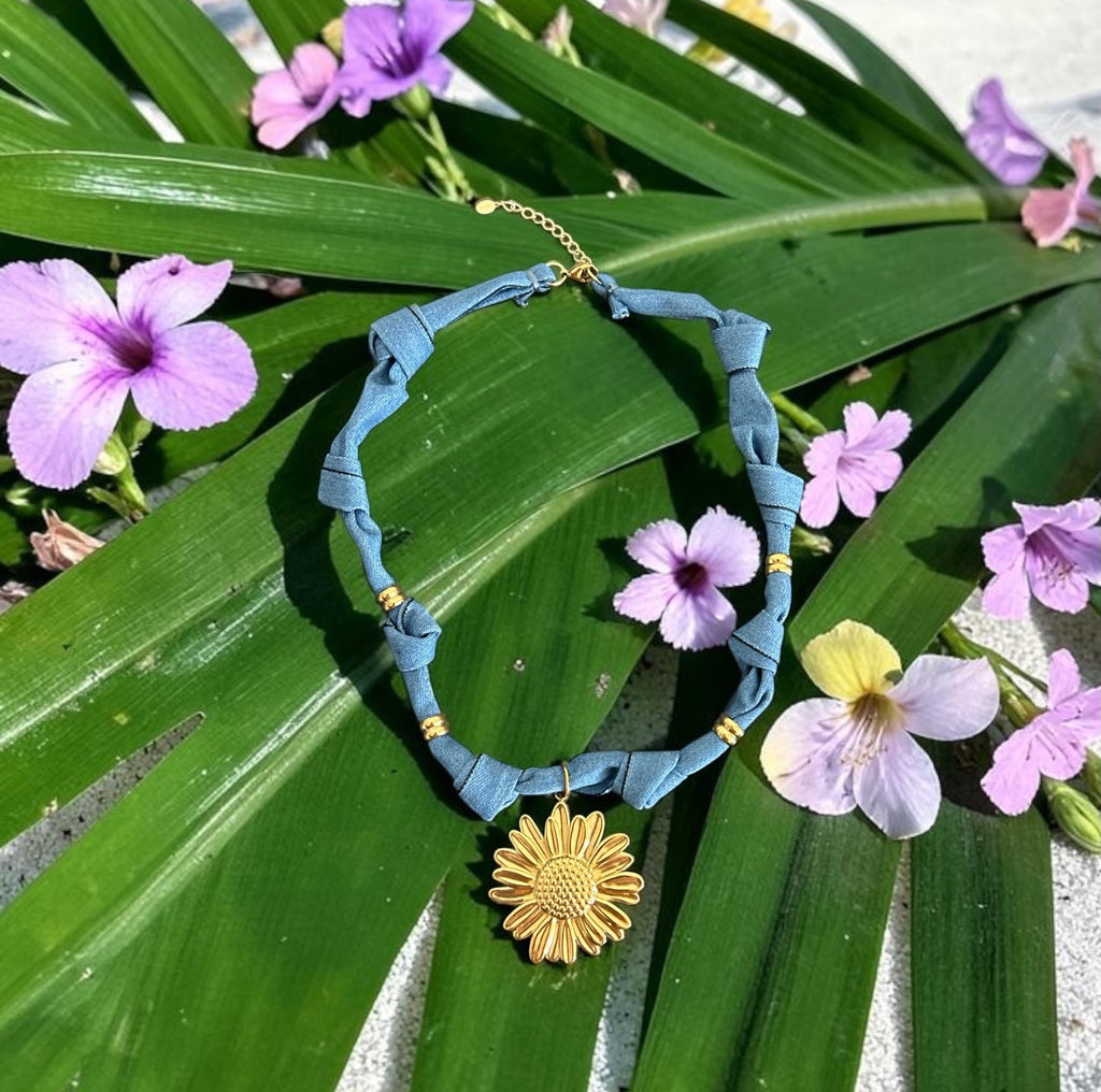 Collier tissu✨