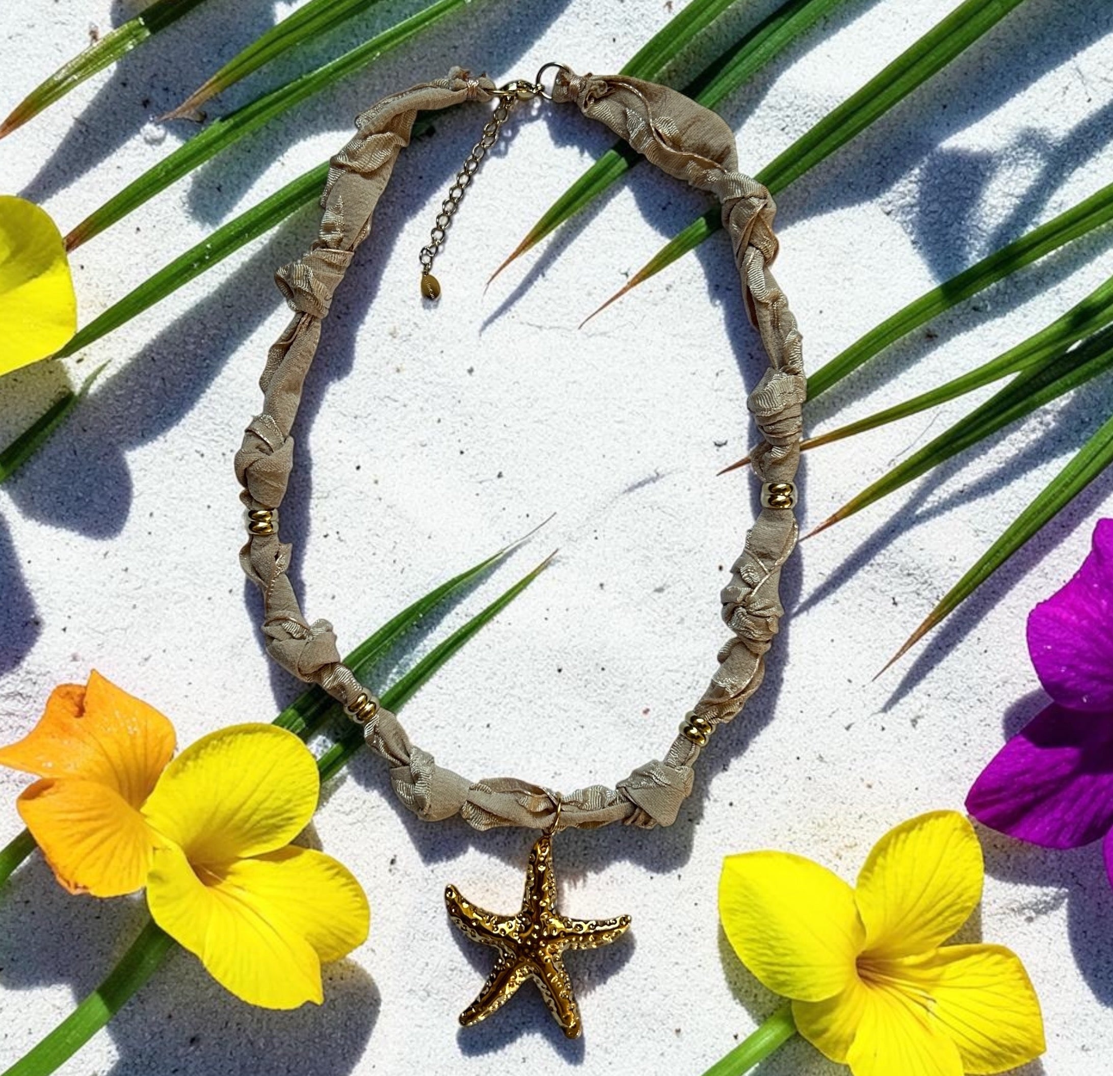 Collier tissu✨