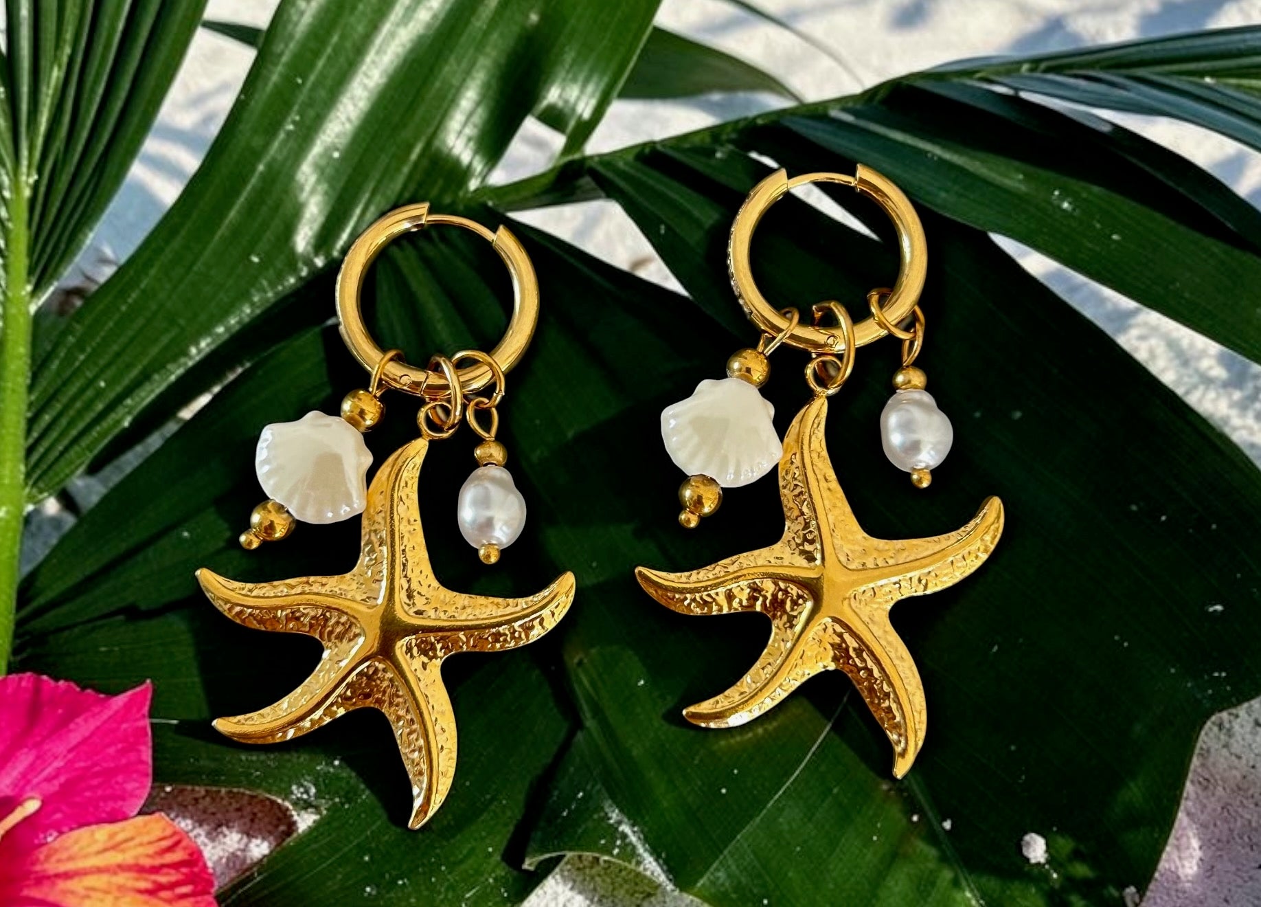 Boucles d'oreilles Palmera✨