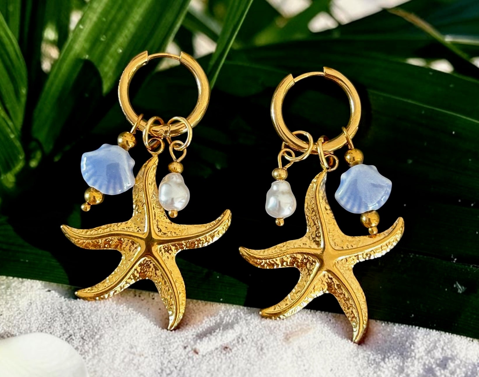 Boucles d'oreilles Palmera✨
