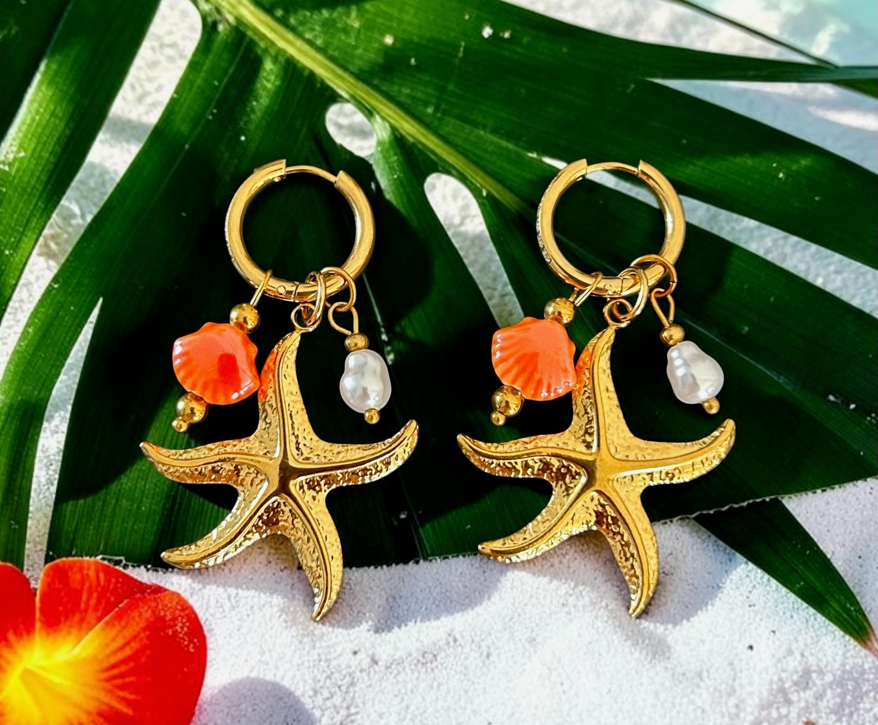Boucles d'oreilles Palmera✨